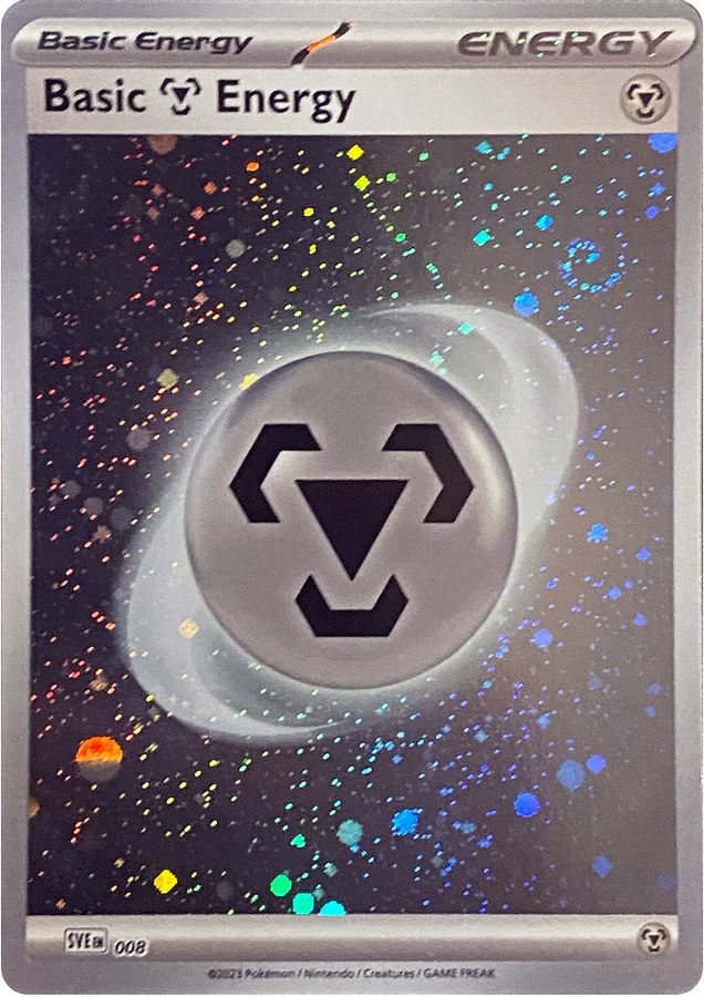Pokemon TCG - Metal Energy Cosmos Foil - Scarlet & Violet - NM