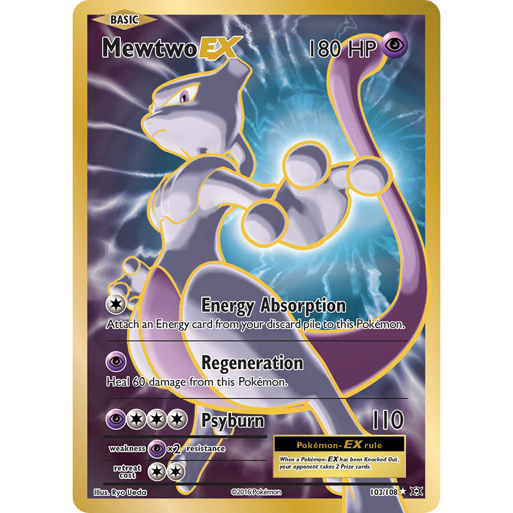 Mewtwo EX 103/108 Evolutions