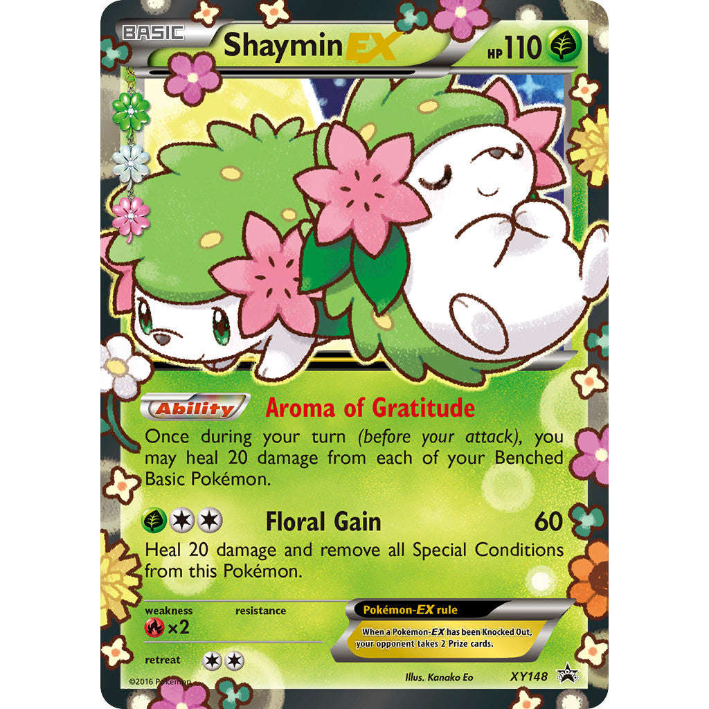 Shaymin EX XY148 XY Black Star Promos