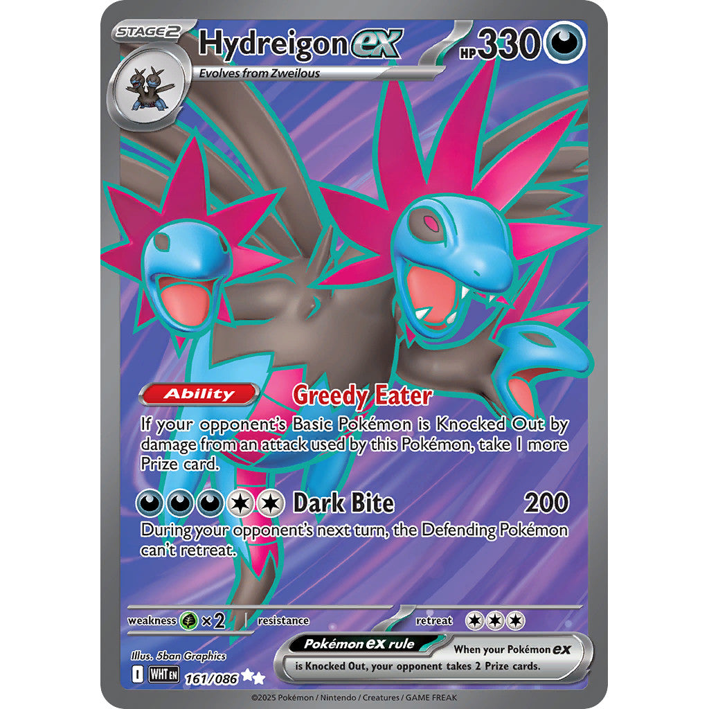 Hydreigon ex 161/086 White Flare