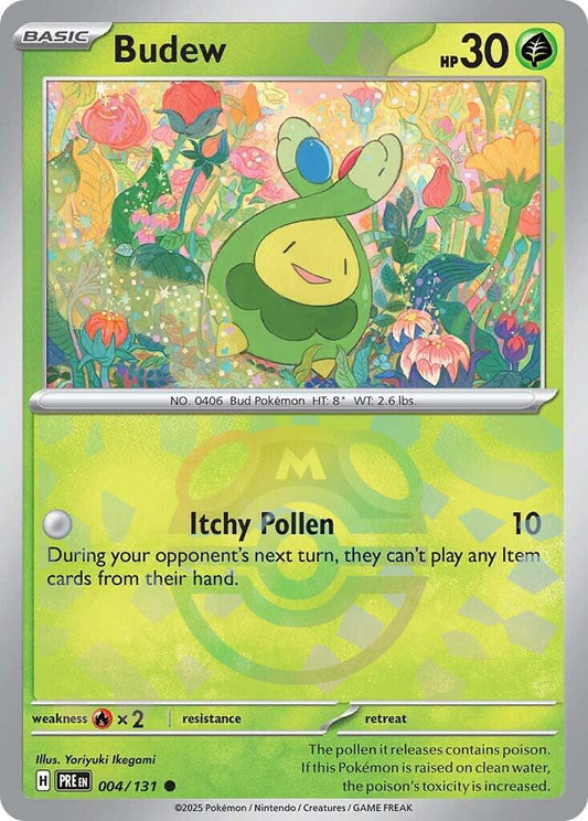 Pokemon TCG - Budew Master Ball JP - #001 - Terastal Festival - Near Mint