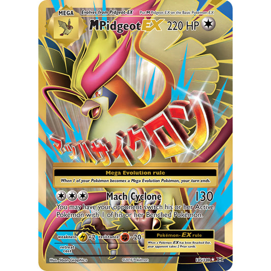 M Pidgeot EX 105/108 Evolutions