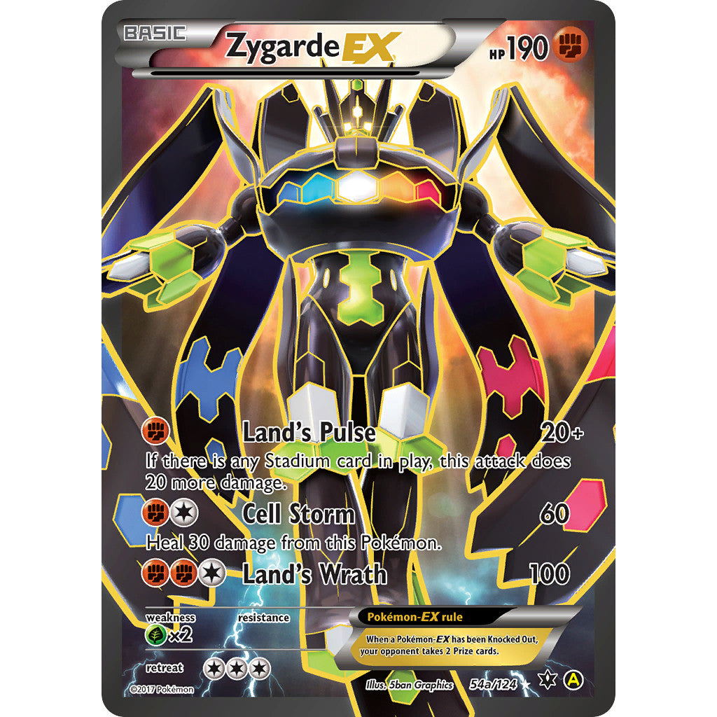 Zygarde EX 54a/124 Fates Collide