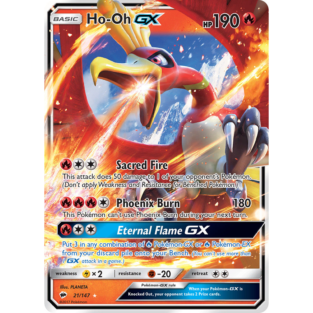 Ho-Oh GX 21/147 Burning Shadows