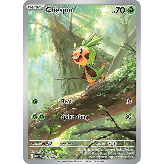 Chespin 087/086 Chaos Rising