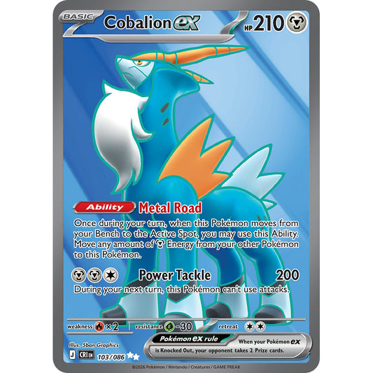 Cobalion ex 103/086 Chaos Rising