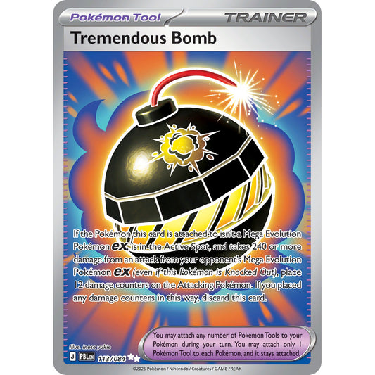 Tremendous Bomb 113/084 Pitch Black
