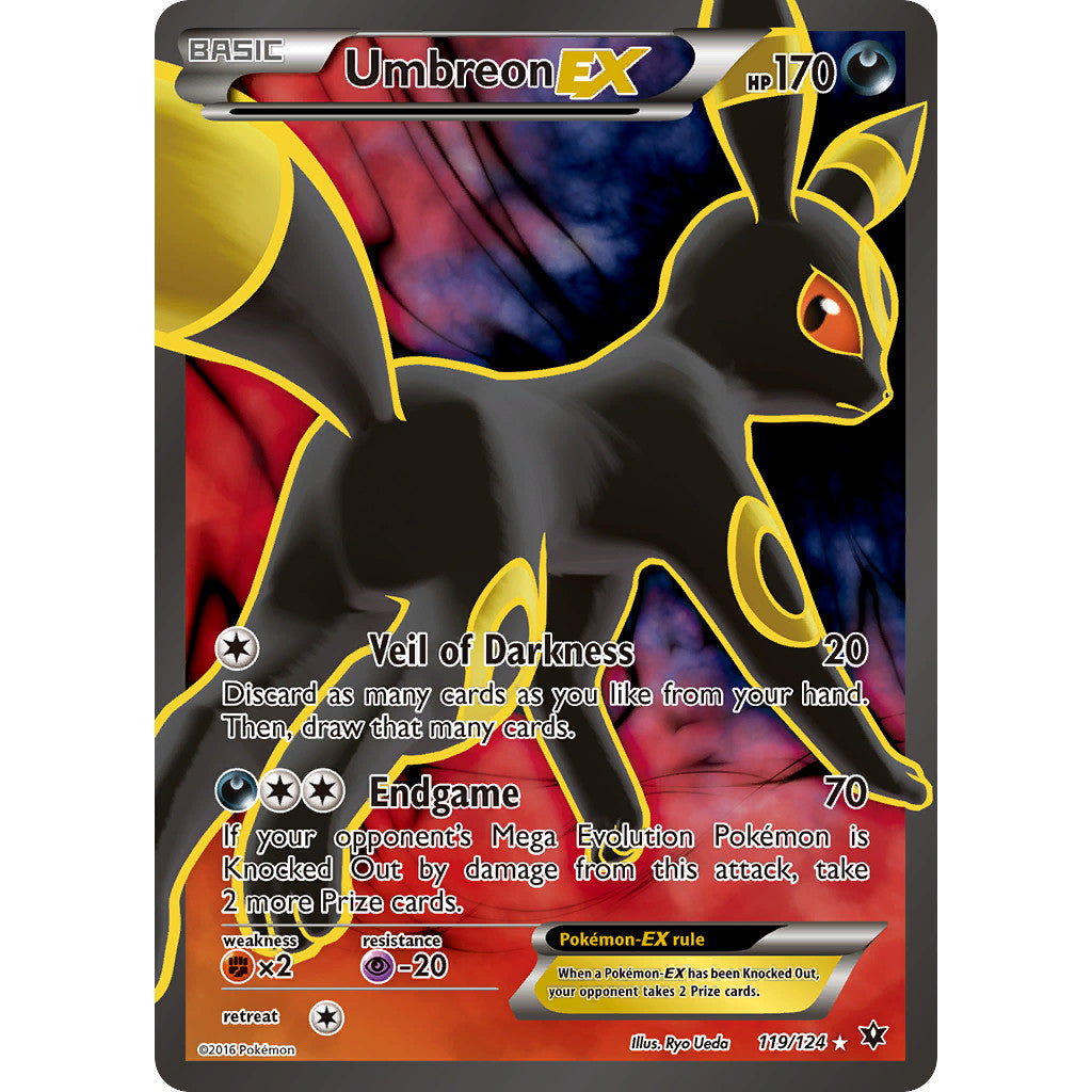 Umbreon EX 119/124 Fates Collide