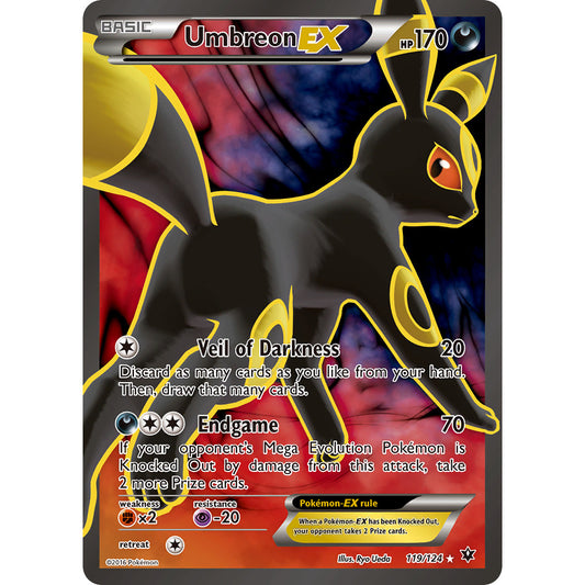 Umbreon EX 119/124 Fates Collide