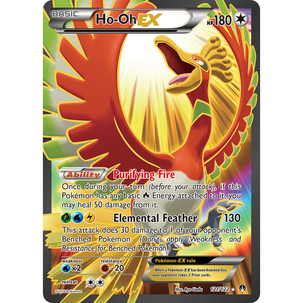 Ho-Oh EX 121/122 BREAKpoint