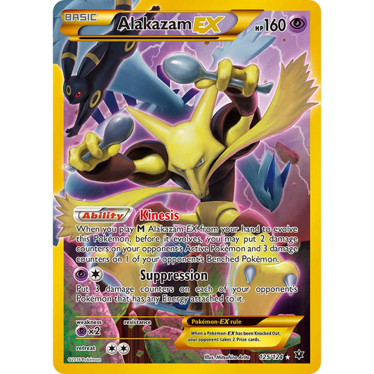 Alakazam EX 125/124 Fates Collide