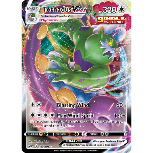 Tornadus VMAX 125/198 Chilling Reign