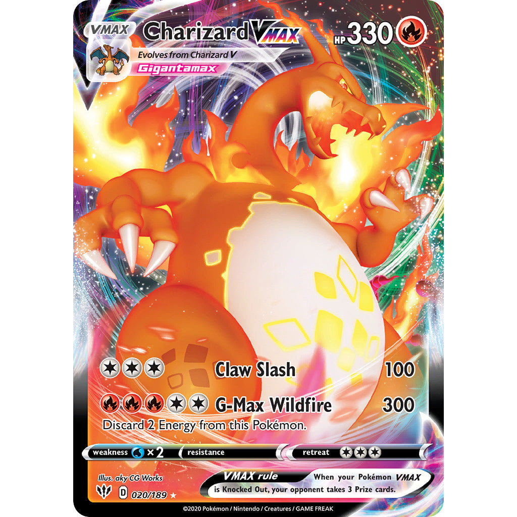 Charizard VMAX 020/189 Darkness Ablaze